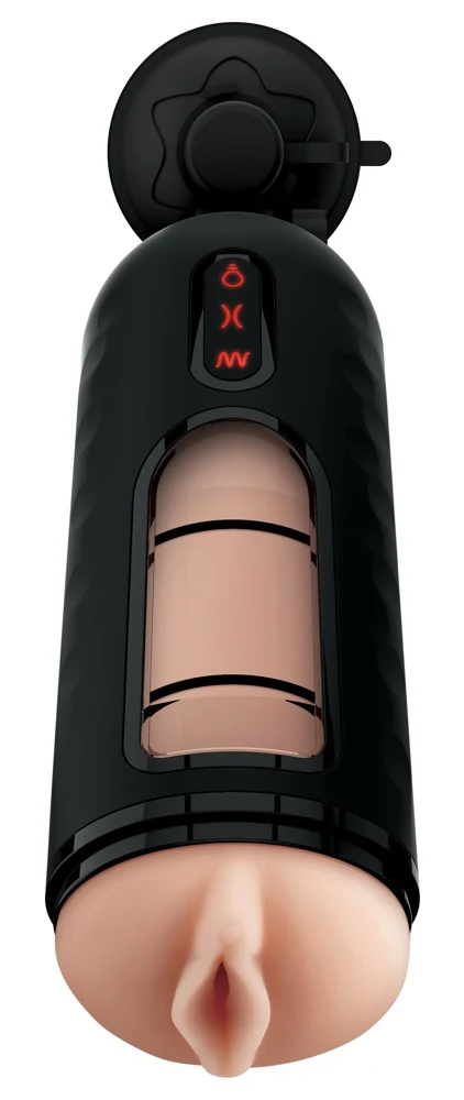 Masturbator met vibratie en automatische melkfunctie