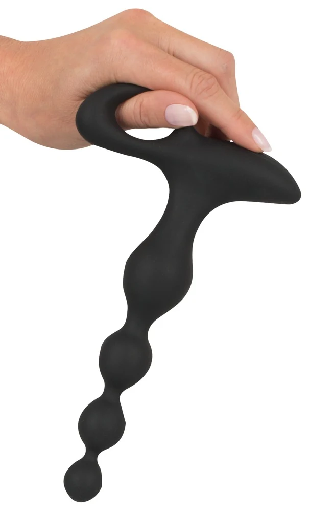 Waterdichte anaal vibrator met oplopende ballen