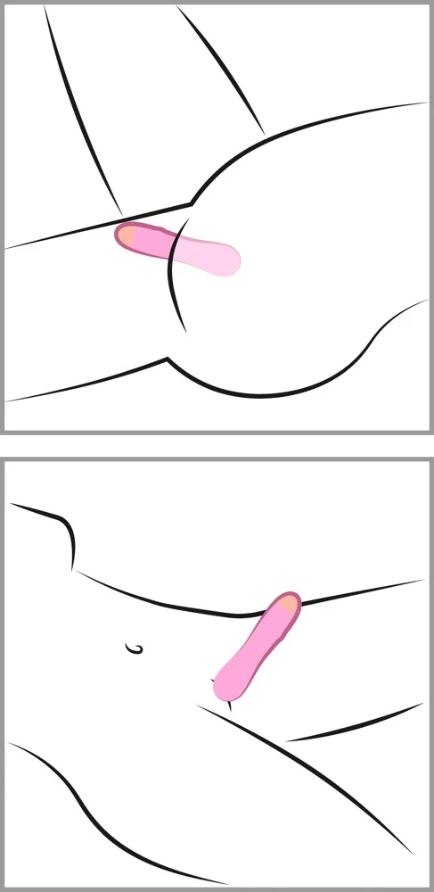 Roze mini vibrator oplaadbaar en waterdicht