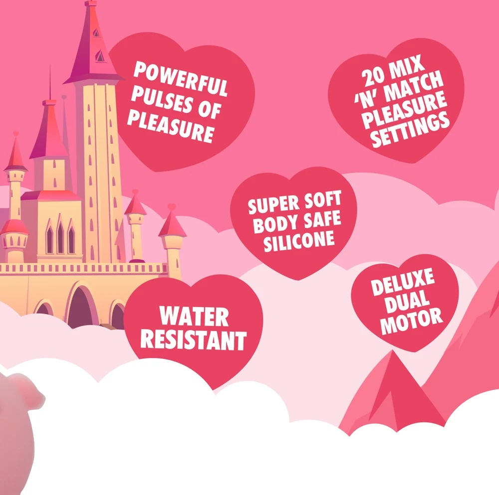Unihorn Heart Throb lay-on vibrator