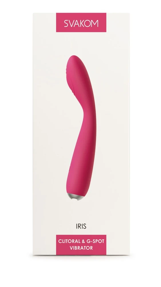 Ergonomische G-spot vibrator met clitorisstimulatie