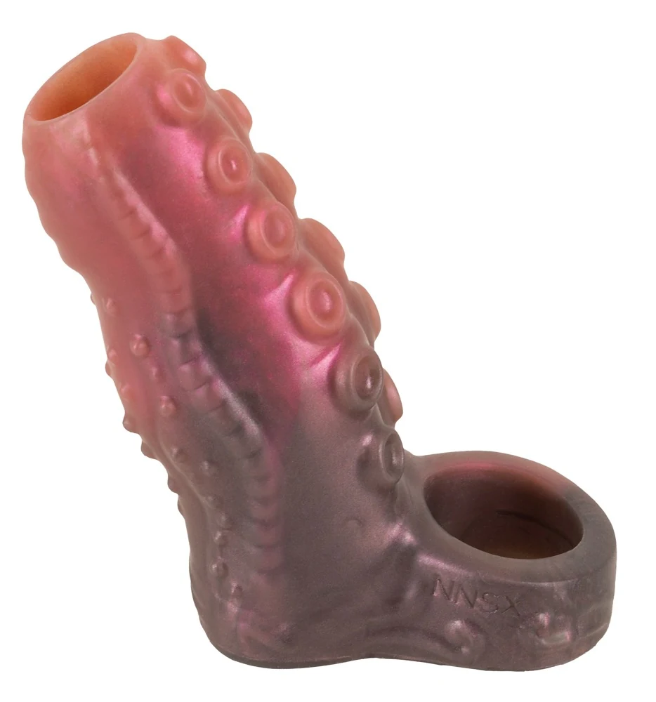 Metallic Tentacle Sleeve met Testikelring