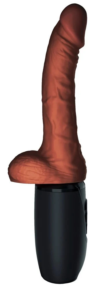 King Cock 7.5 Thrusting Cock met warmtefunctie
