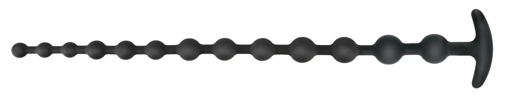 Flexibele anaalkralenketting van siliconen 50 cm