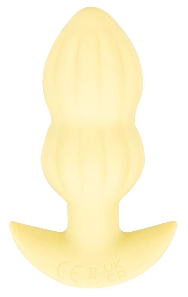 Vibrerende Mini Butt Plug Geel