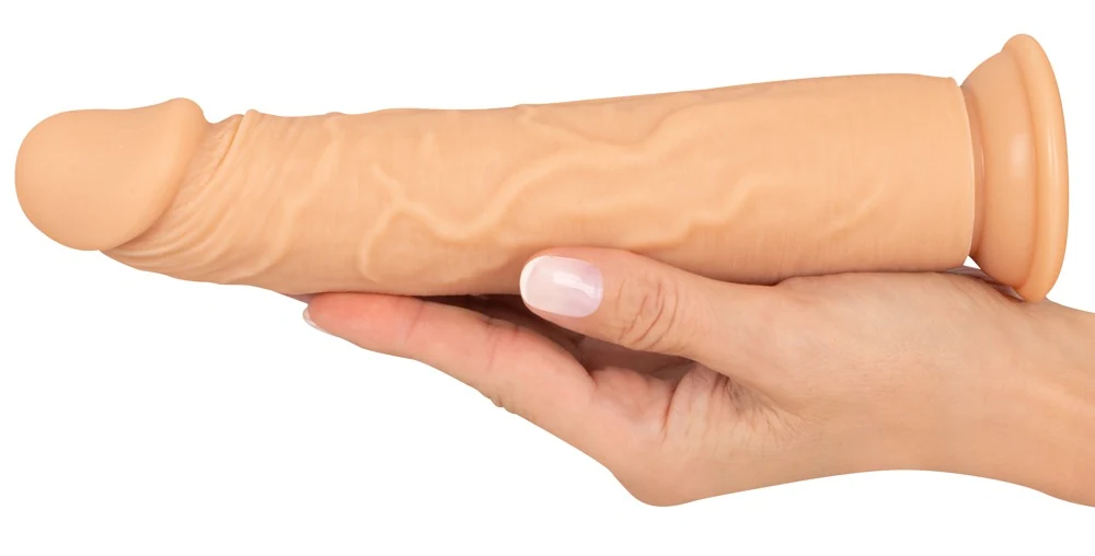 European Lover siliconen dildo met zuignap 23 cm
