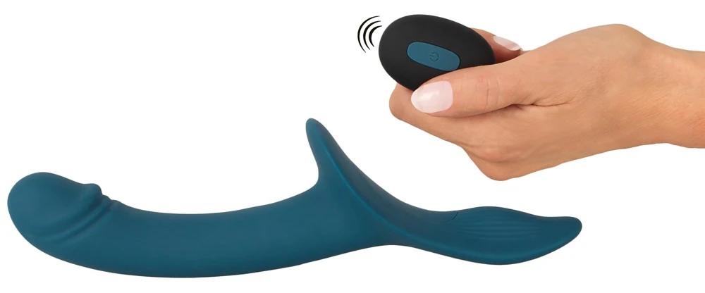 Strap-on set met vibrator en afstandsbediening