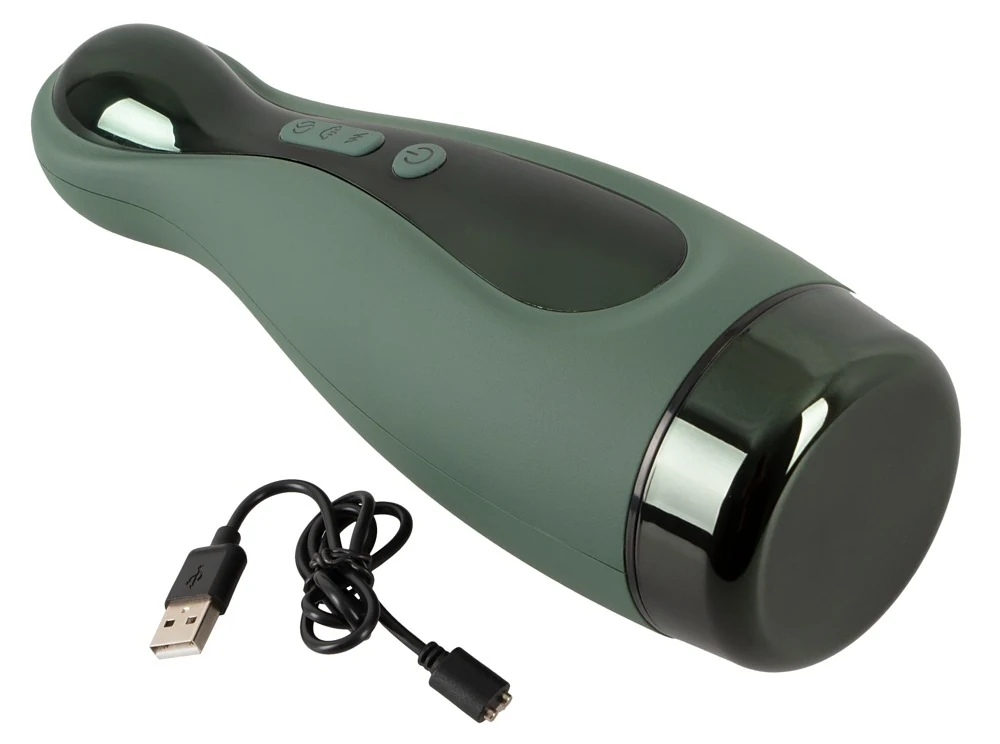 Rebel masturbator met zuigfunctie en vibratie