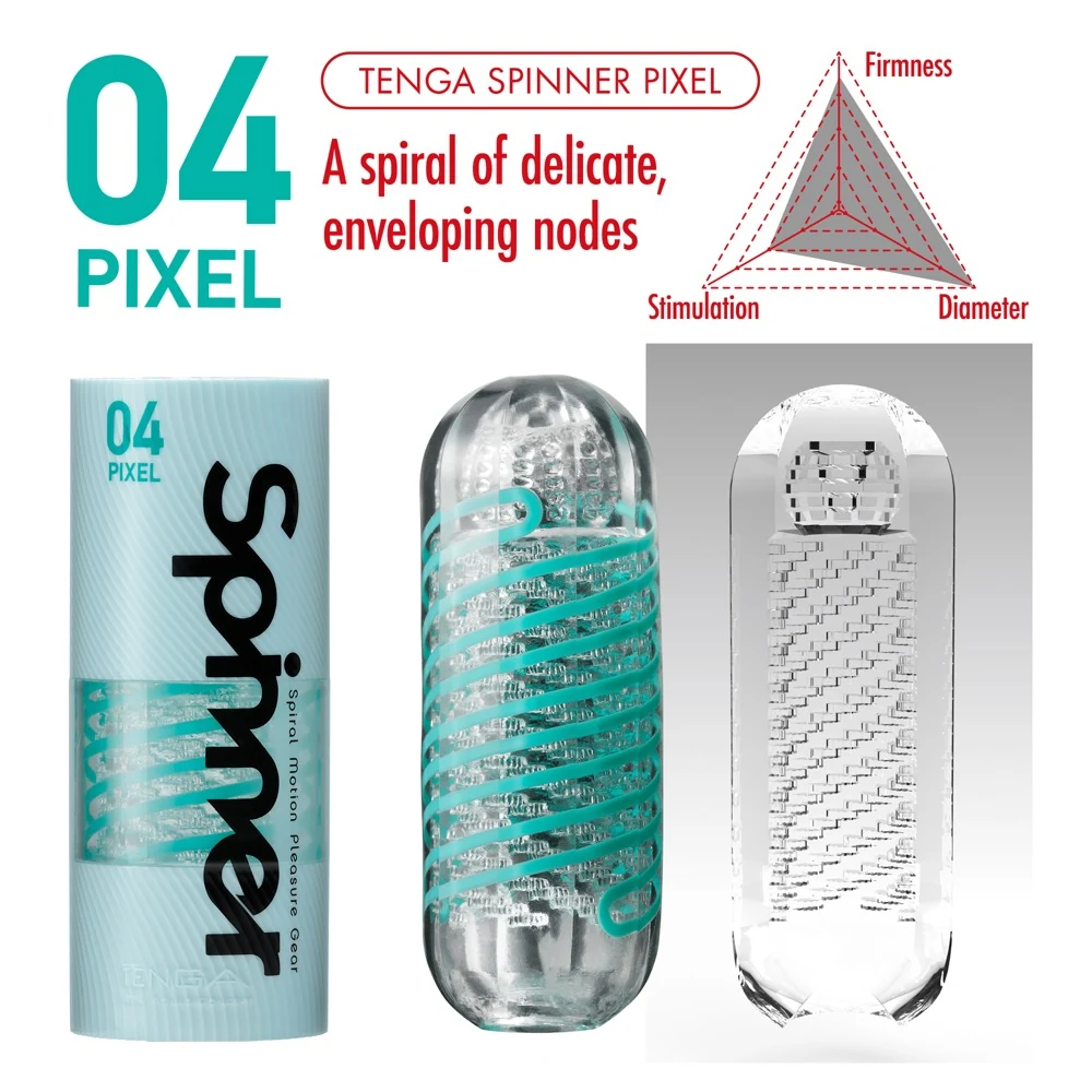 TENGA Spinner transparante masturbator