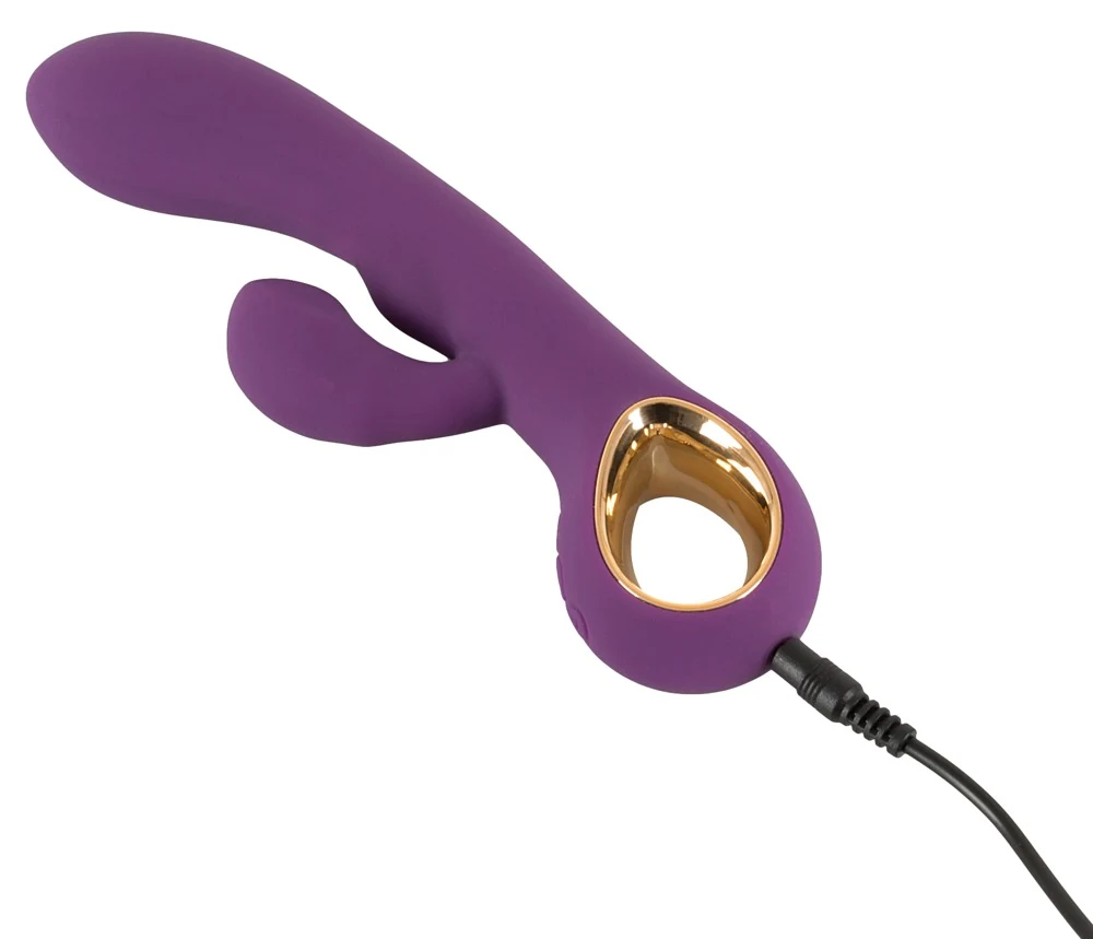 Rabbit vibrator met clitorisstimulator oplaadbaar