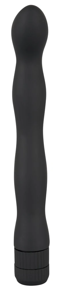 Gegolfde anaalvibrator met regelbare vibratie
