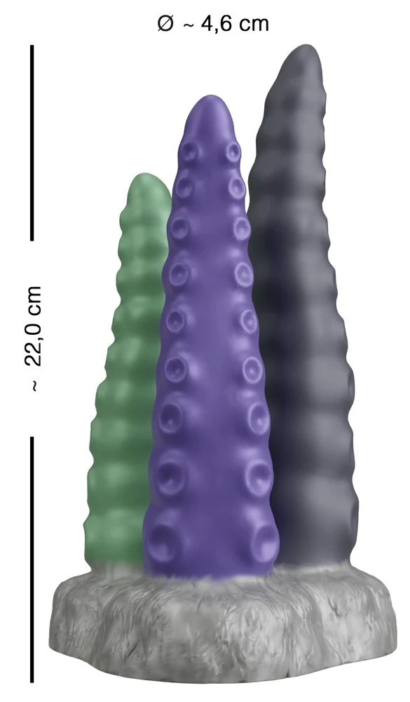 Beasty Cocks Triple Tentacle Dildo Trio