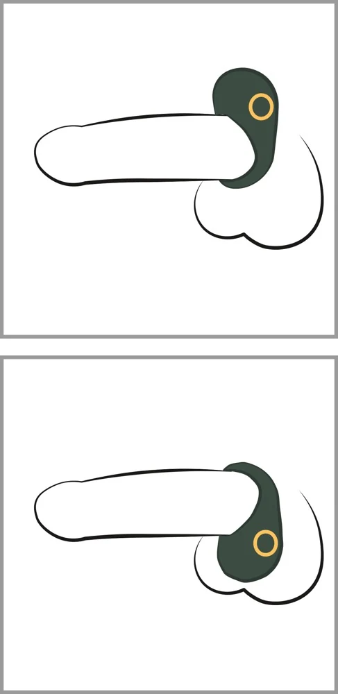 Emerald Love vibro cockring met stimulator