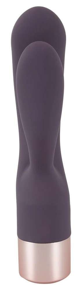 Ergonomische rabbit vibrator met dubbele motor