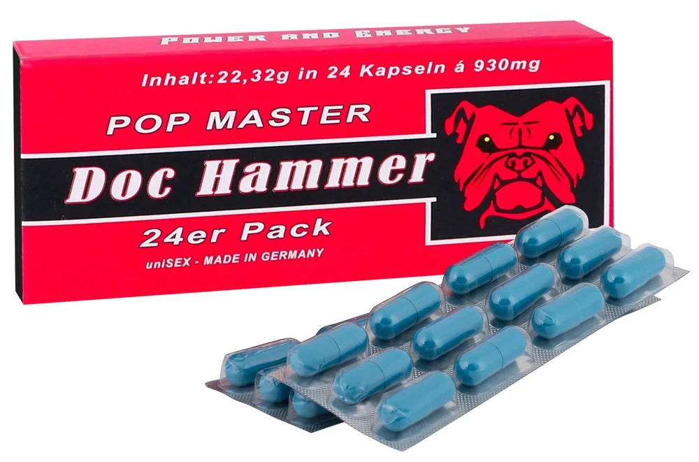 Doc Hammer Pop-Master Unisex 24 capsules