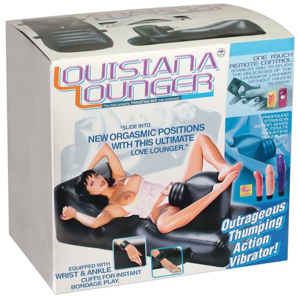 Opblaasbare seksmachine met 3 vibrators en afstandsbediening