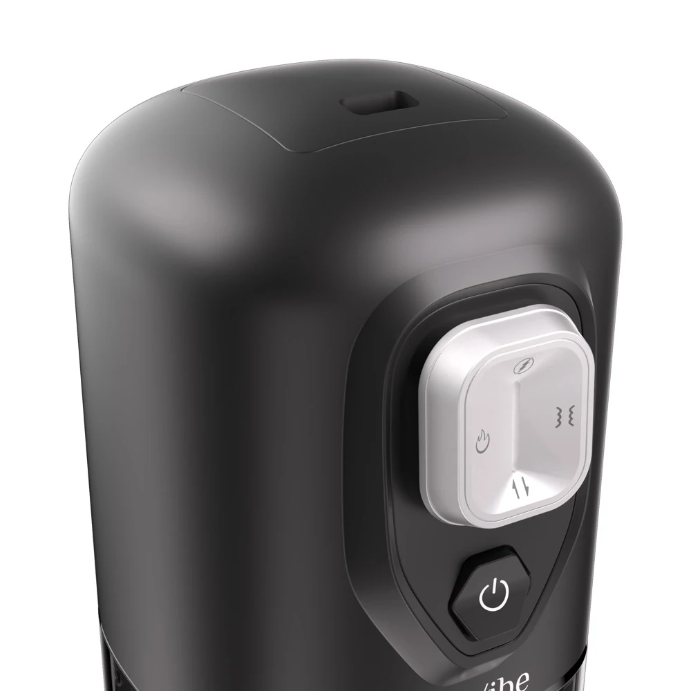 SVibe IKON VOLT masturbator met vibratie, massage en warmte