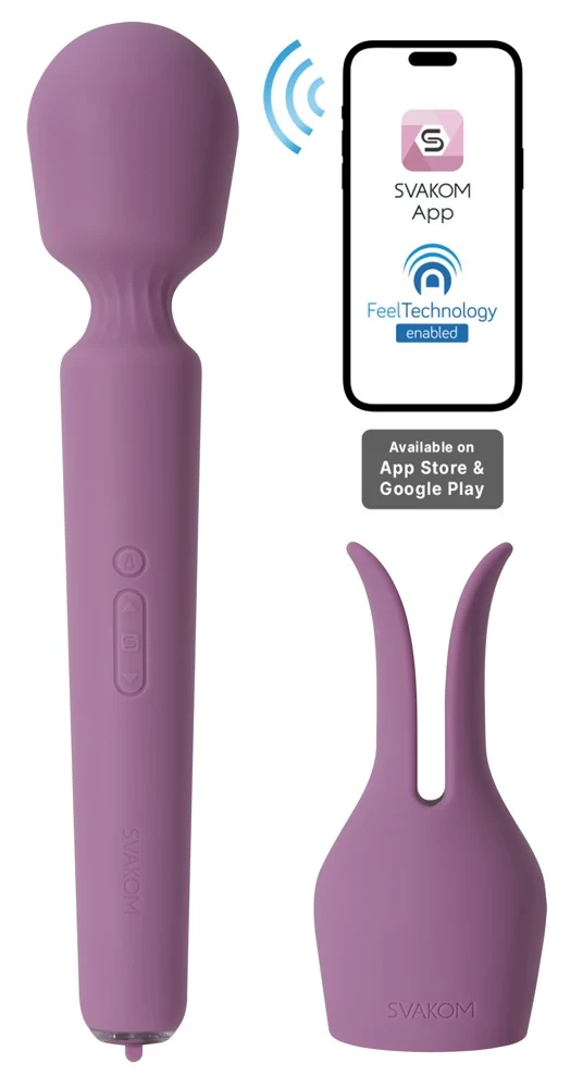 SVAKOM Emma Neo 2 massagestaaf met app en warmte