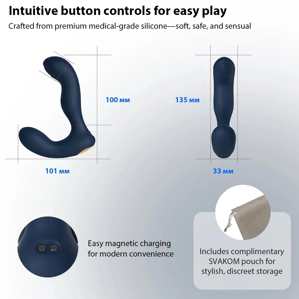 SVAKOM Iker Neo interactieve prostaat vibrator