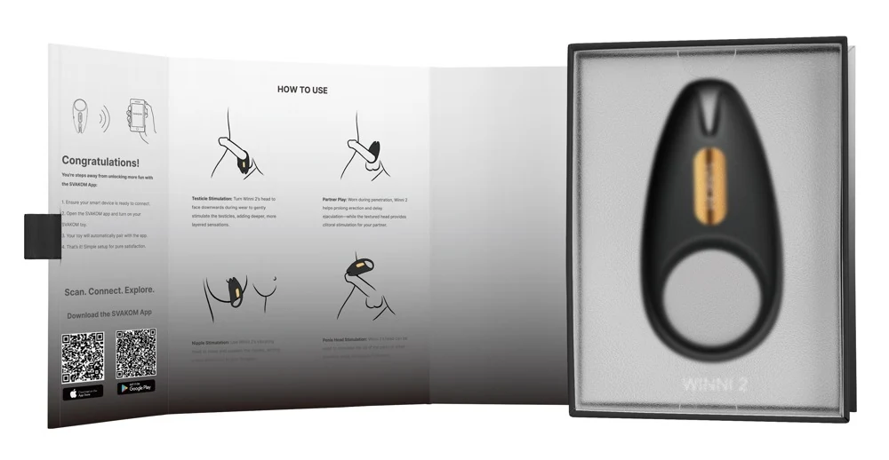 SVAKOM Winni 2 vibro-penisring met app
