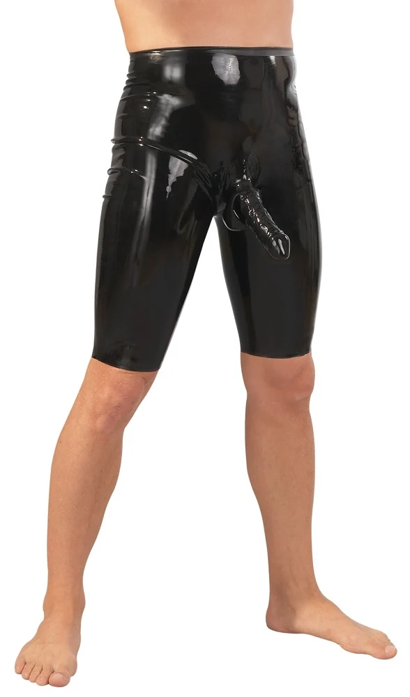 Latex fietsbroek met omhulsel