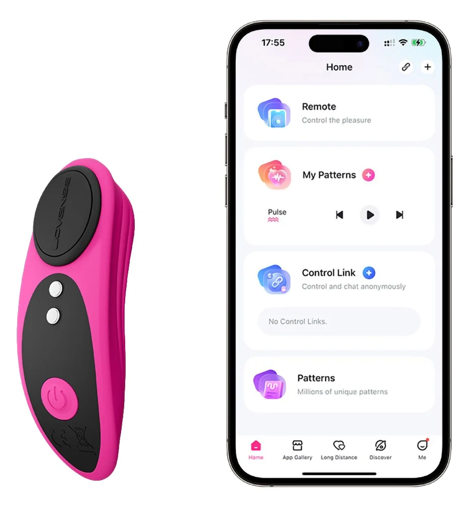 Lovense Ferri slipvibrator met app-bediening