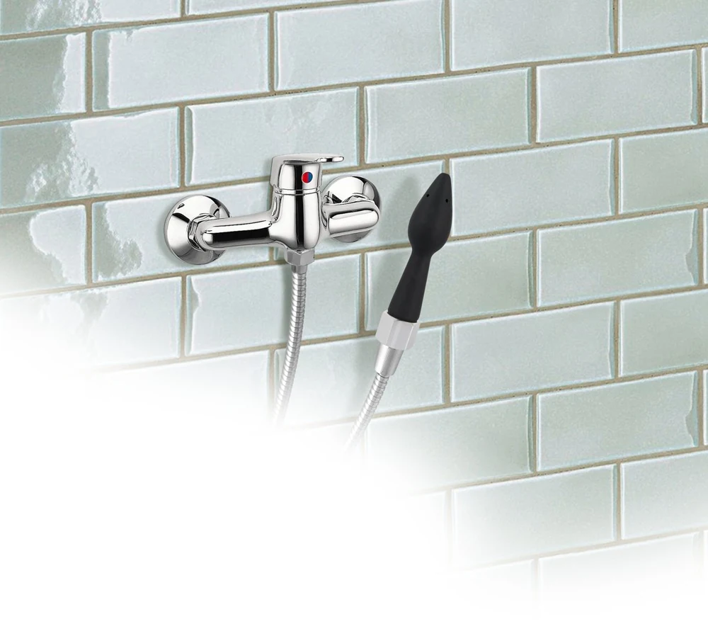 2-in-1 anaalplug en intieme douche