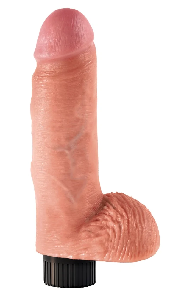 Buigbare natuurlijke vibrator met zuigvoet