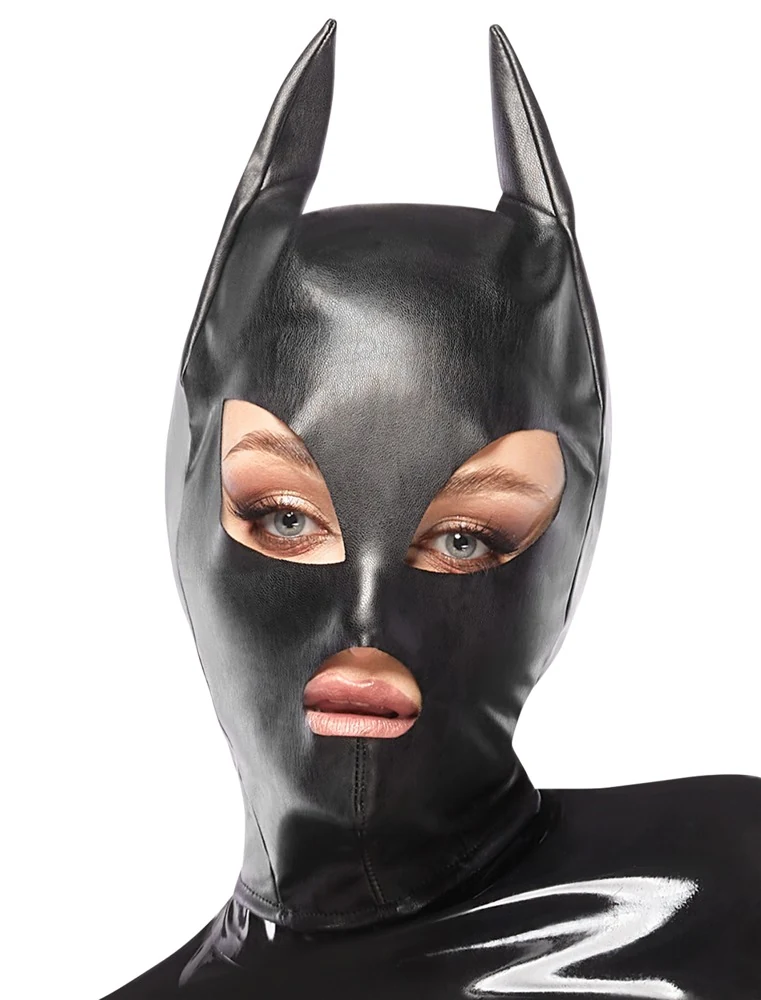 Bad Kitty kattenmasker van kunstleer