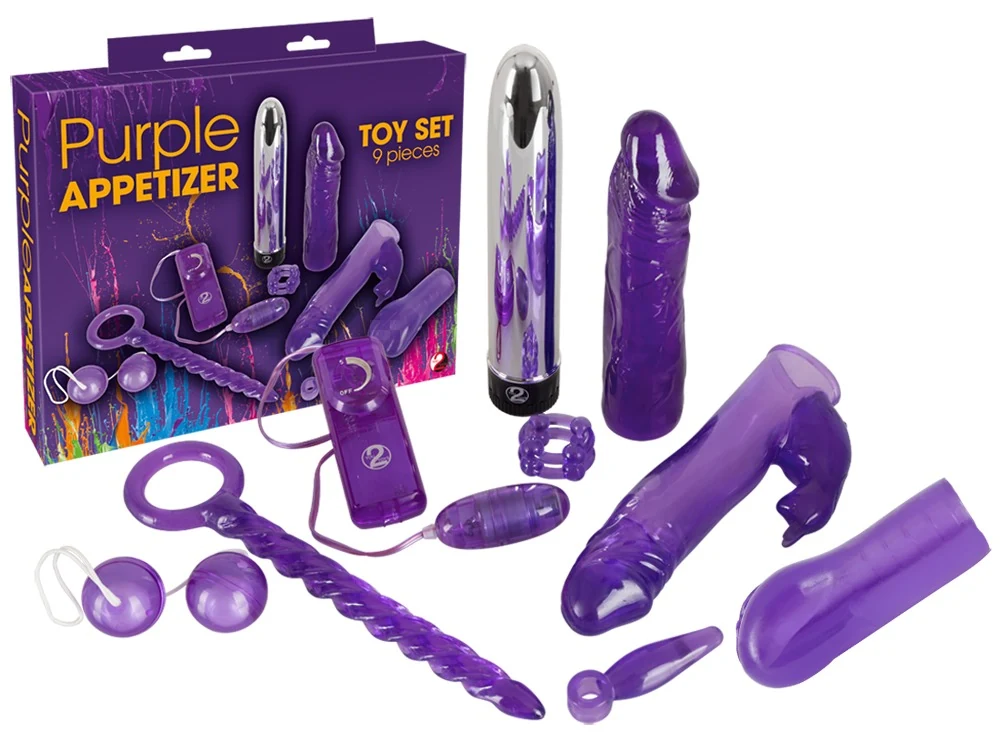You2Toys Purple Appetiser speelgoedset 9-delig