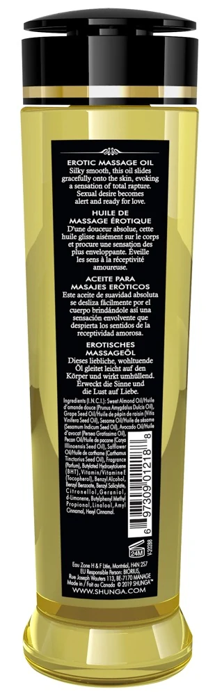 Shunga Erotische Massageolie Irresistible 240 ml