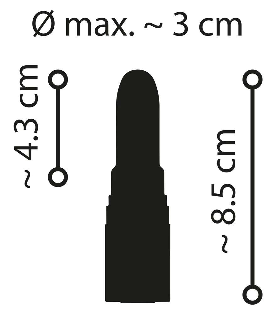 Emerald Love lipstick mini vibrator