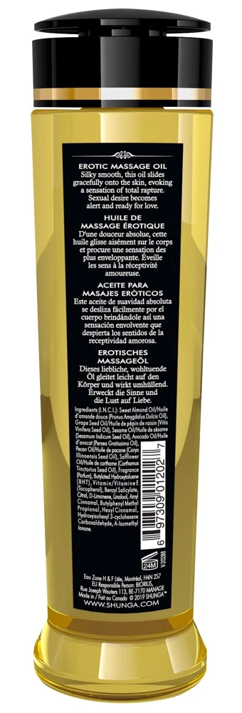 Shunga Desire erotische massage olie 240 ml