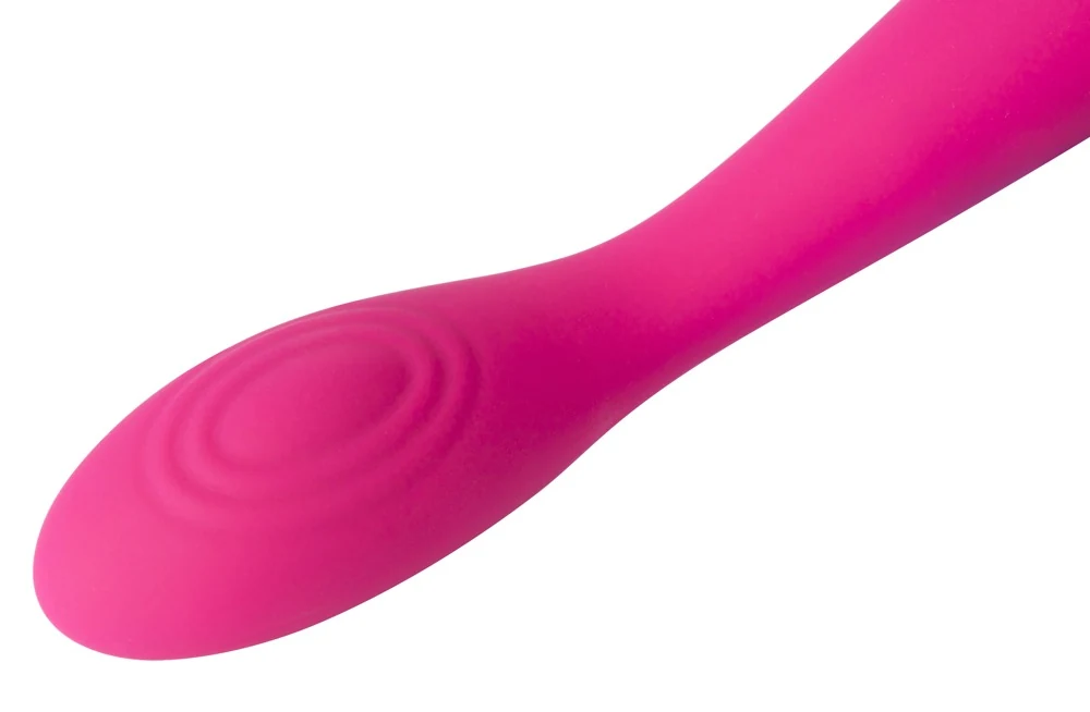 Ergonomische G-spot vibrator met clitorisstimulatie