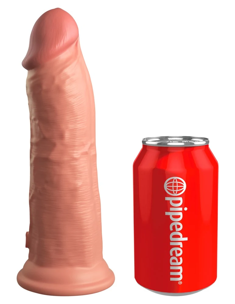 King Cock Elite dual density siliconen dildo 22 cm