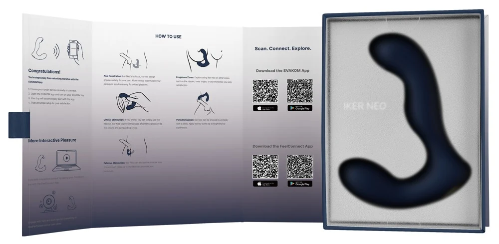 SVAKOM Iker Neo interactieve prostaat vibrator
