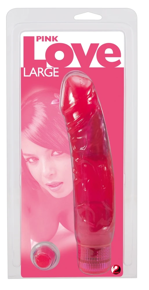 Flexibele roze vibrator
