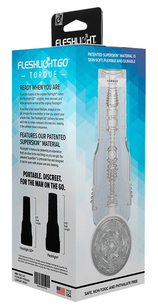 Fleshlight GO Torque masturbator transparant