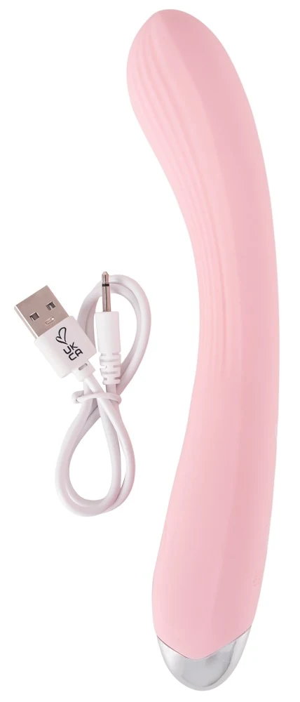 KIREYA vibrator van siliconen met gebogen design