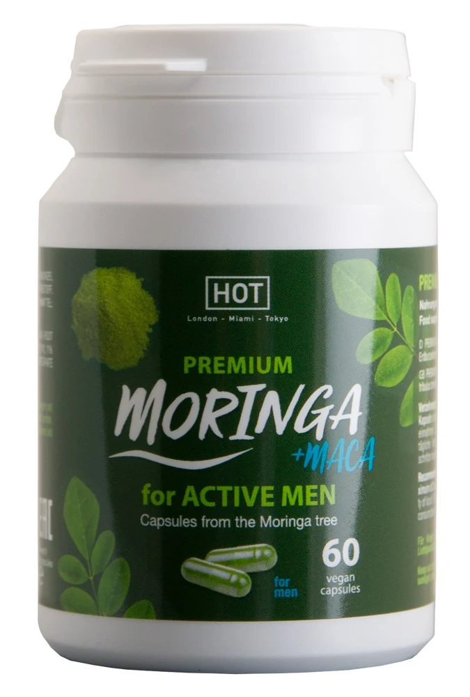 Pure Moringa + Maca Man Power Capsules