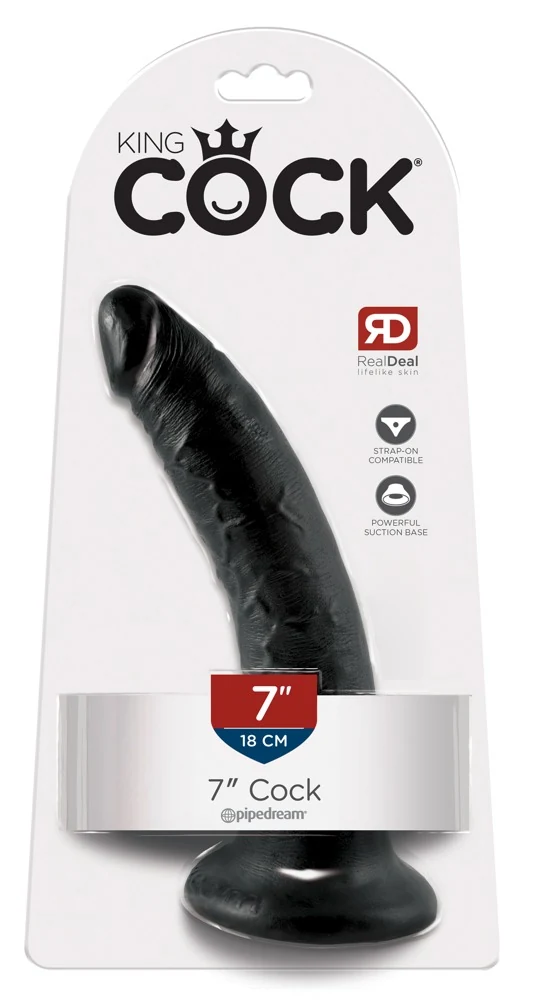 Natuurlijke dildo met zuigvoet 20,5 cm