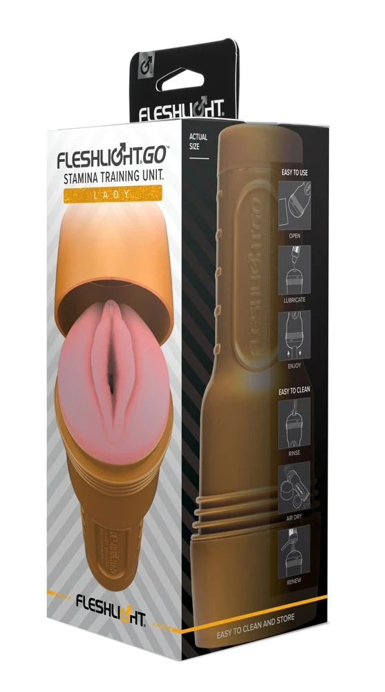 Masturbator in discreet doosje
