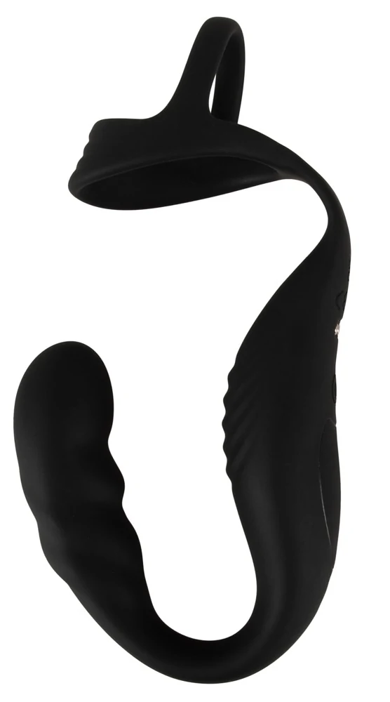 Cock ring met afstandsbediening en prostaatplug