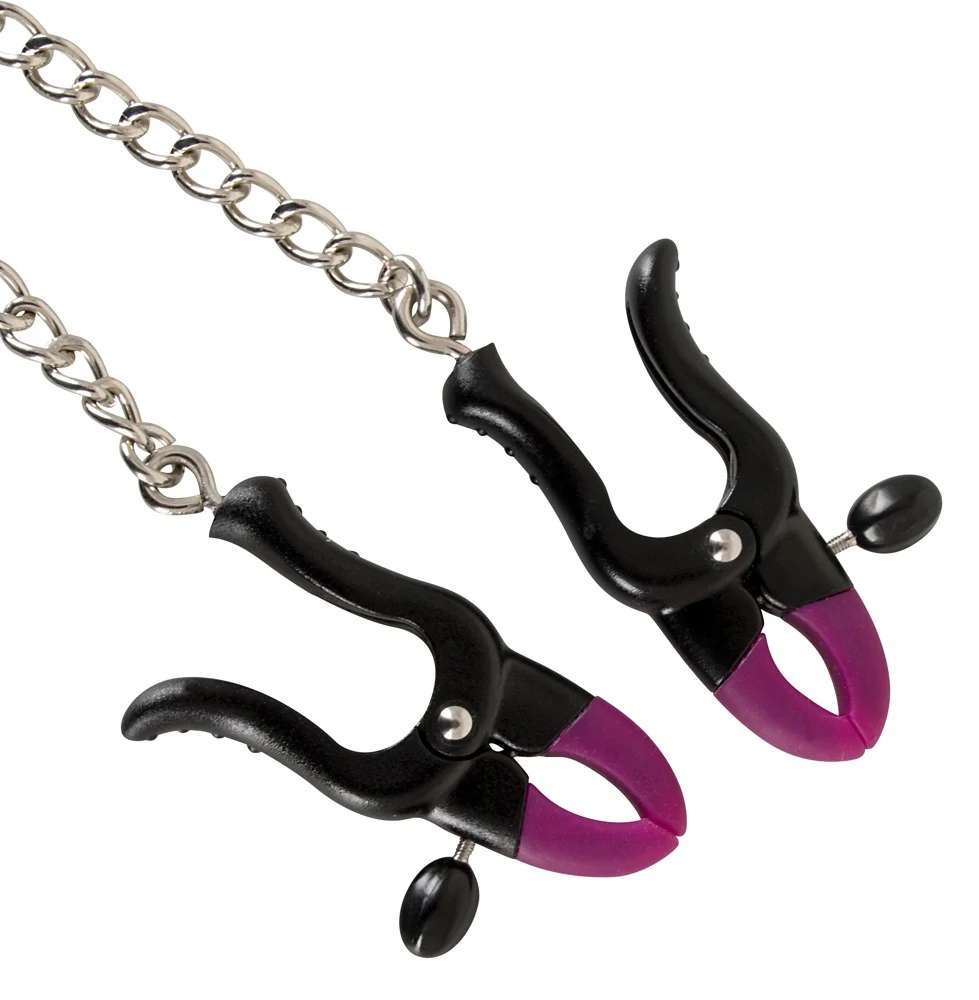Ketting met verstelbare tepelklemmen