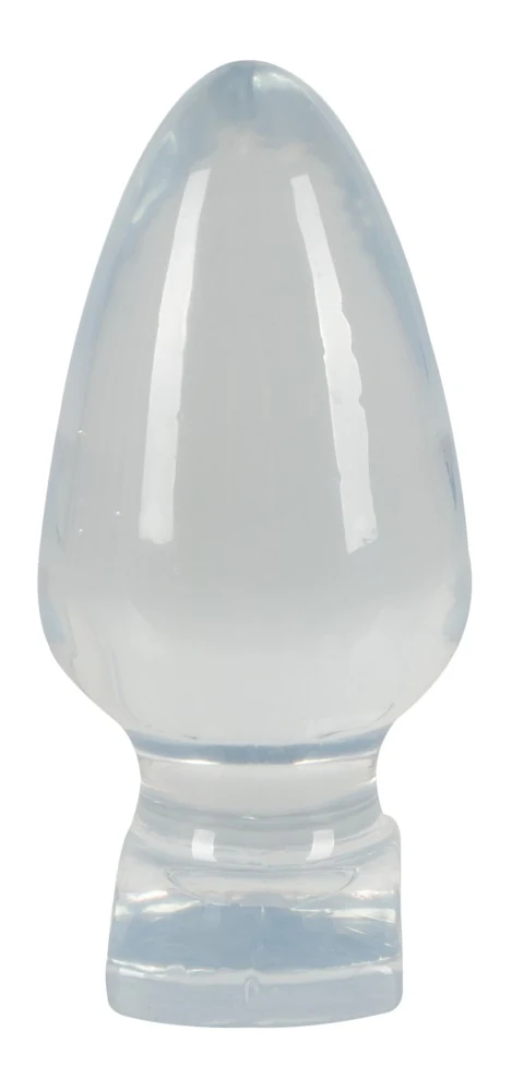 Crystal Clear Big Plug transparante anaalplug