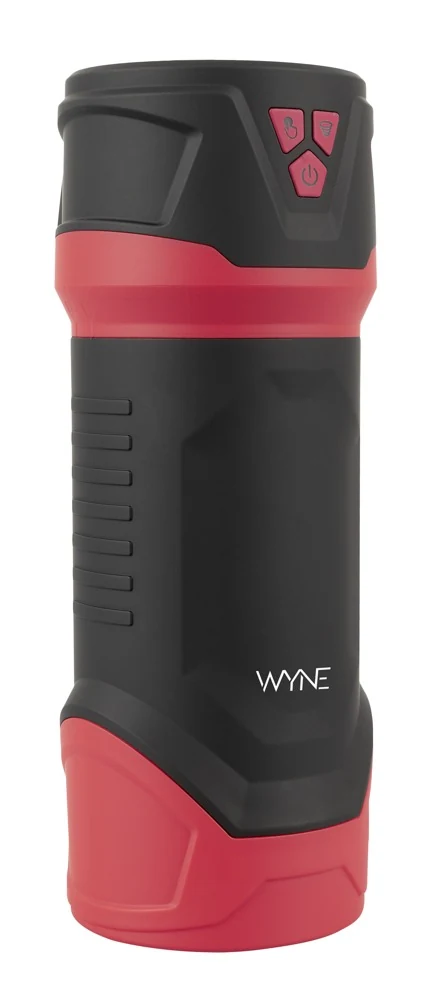 WYNE masturbator met zuigfunctie en vibratie