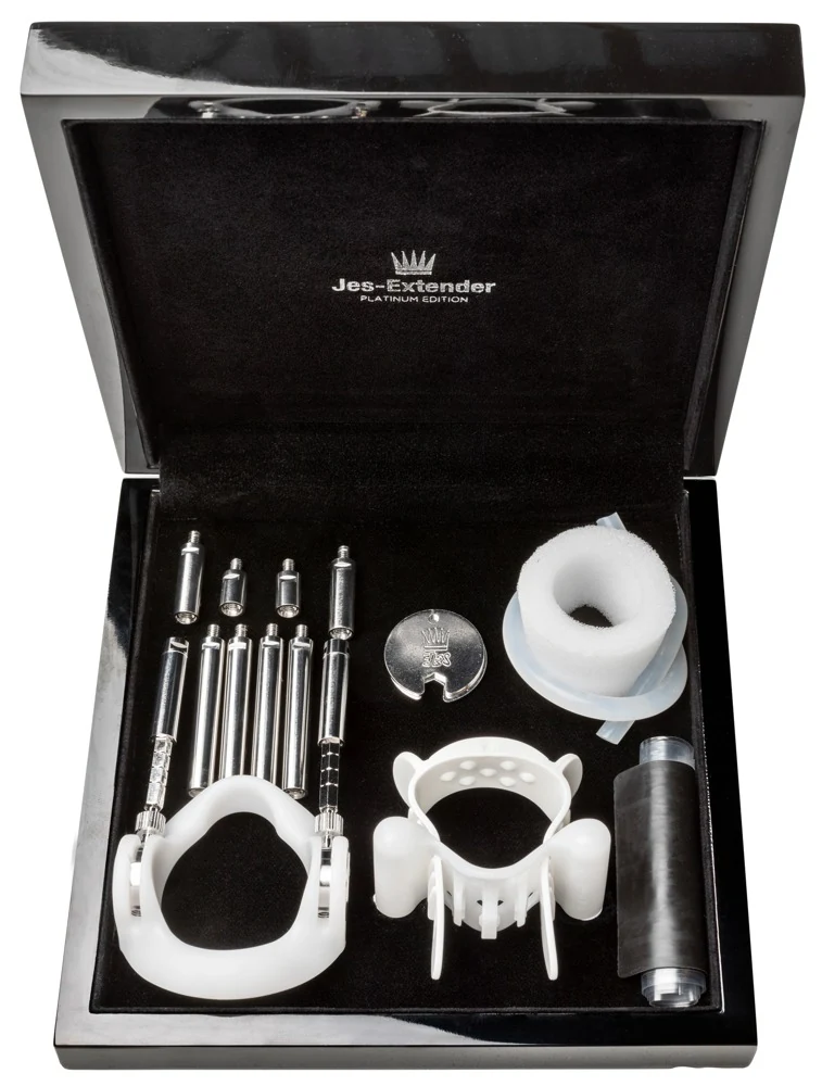 Jes-Extender Platinum penis expander 950 platina coating