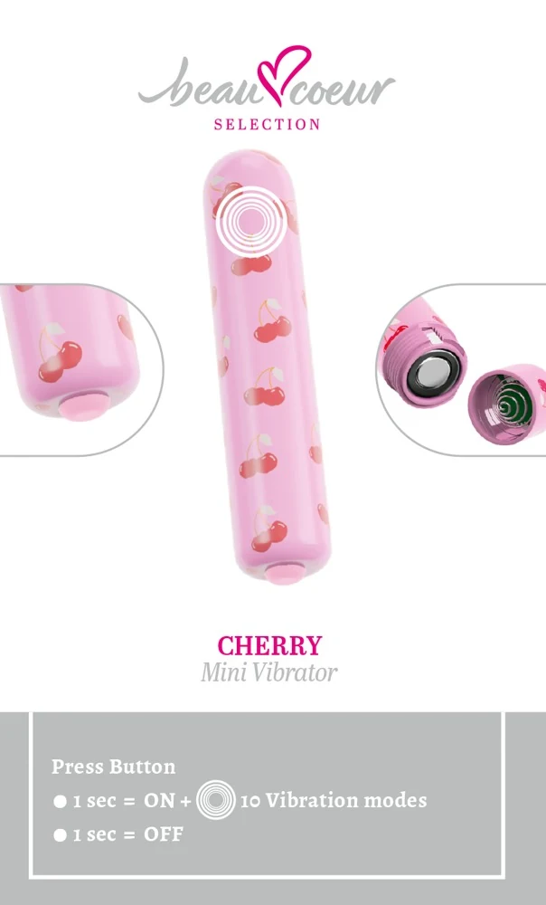 beau cœur CHERRY minivibrator