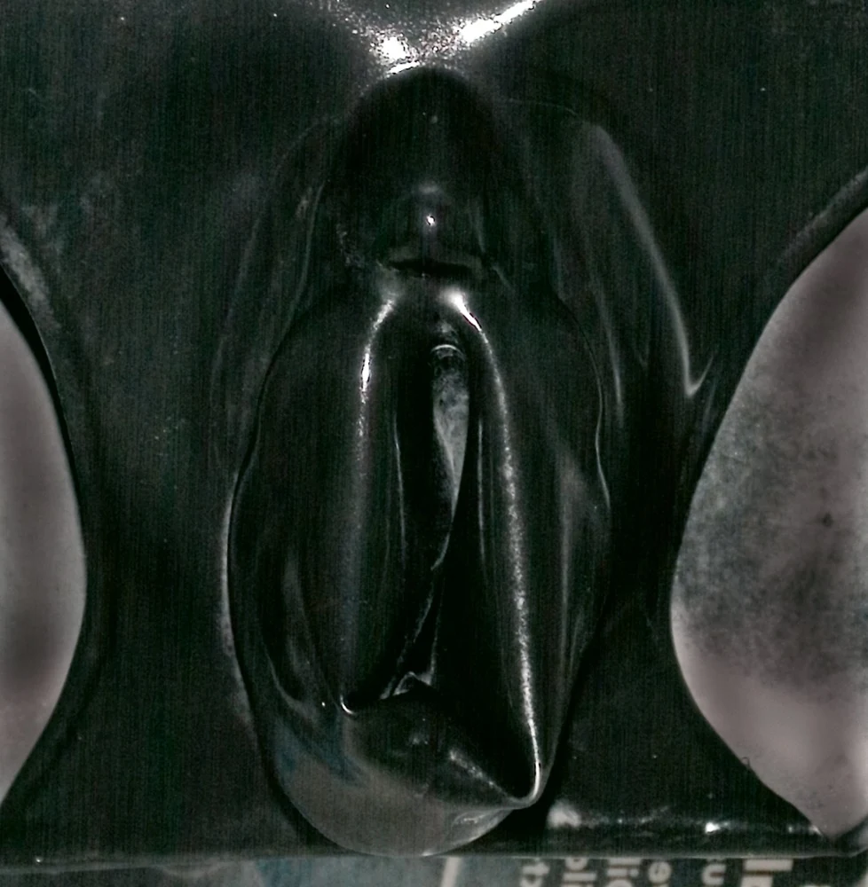 Latex slipje met gevormde details