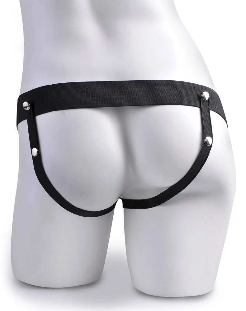 Vibrerende holle strap-on met afstandsbediening